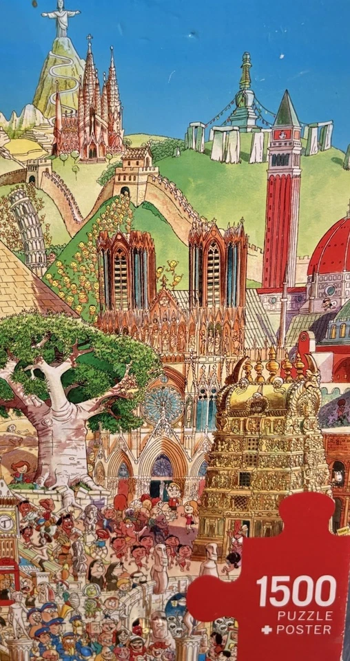 Rompecabezas Global City de Hugo Parades 1500 piezas de Heye usado en excelente estado Foto 2 de 4