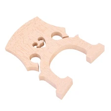 Maple Wood Cello Bridge Replacement Parts Instrument Accessory For 4/4 3/4 Cello