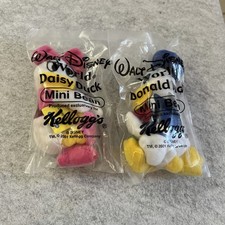 Kellogg  s 2001 Walt Disney World Mini Bean Sealed Bag Daisy Donald Duck