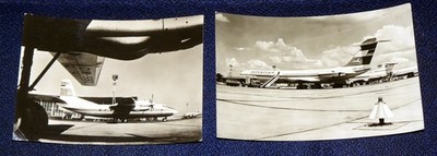 2 AK Flugzeuge der Interflug der DDR - AN 24 & IL 62