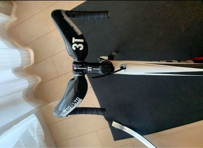 3T Scatto LTD Carbon Track Handlebar 370mm Pisto Fixed Gear Drop
