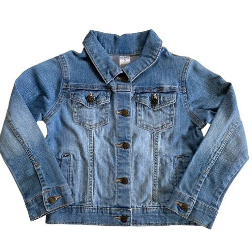 Carter’s Girls Size 5 Jean Jacket Light Wash Denim - Picture 9 of 9