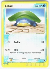 Lotad Reverse Holo Common EX Sandstorm 67/100 NM on eBay