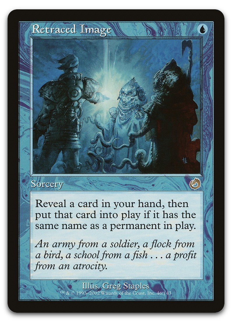 Retraced Image #46 (NM) Torment TOR Magic MTG