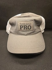 Lot of 3 - Home Outlet Pro 6-Panel Baseball Trucker Caps With Patch, Adjustable 