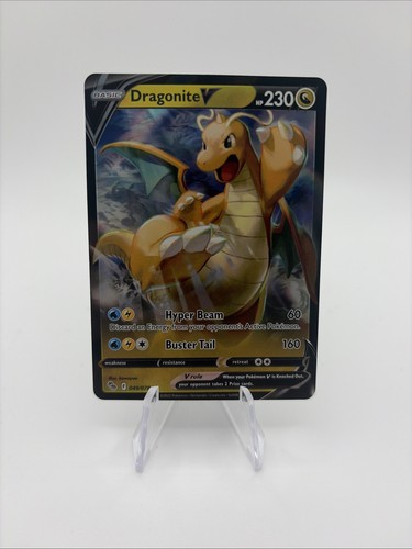 Dragonite V 049/078 Pokemon GO Ultra Rare Holo Full Art English 2022