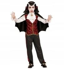Kostüm Vampir Graf Dracula Gr. 140 Halloween Verkleidung Karneval Fasching