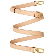 Genuine Vachetta Leather Crossbody Strap Genuine Leather Adjustable Replaceme...