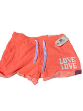Reflex Girl's/Women's New With Tag Coral Orange Drawstring Shorts Size 8