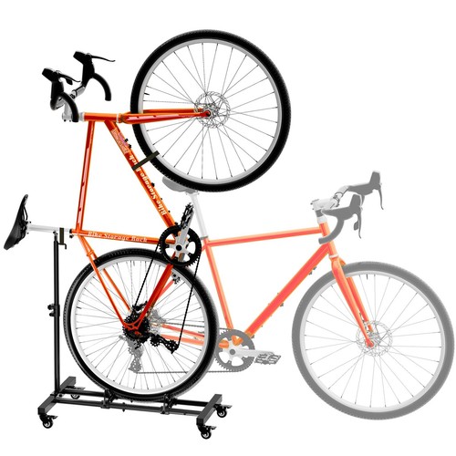 Vertical Bike Stand, Freestanding Indoor Bike Storage Rack Upright Bicycle Fl...