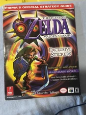 Vintage 2000 Prima’s Official Strategy Guide “The Legend Of Zelda Majora’s Mask”
