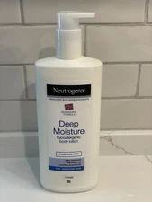 Neutrogena Deep Moisture Body Lotion 48 Hr Fragrance Free Dry Sensitive 400 ml