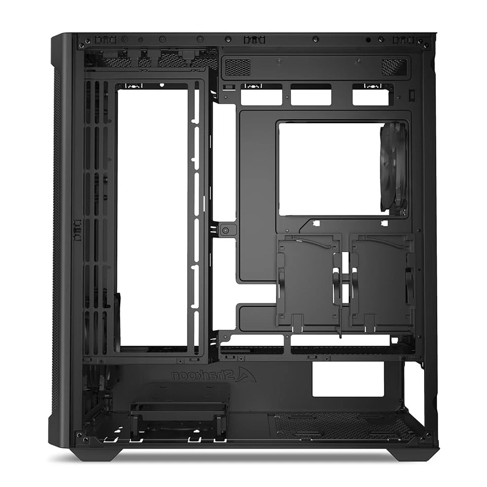 AK4 RGB Strip Black ATX PC-Gehäuse - Bild 4 von 4