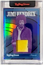 2025 ROLLING STONE KEEPSAKE COLLECTION Jimi Hendrix SP #9/15 RAINBOW RELIC #86