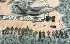 Huge Toy Lot - Gi Joe, Mattel Jurassic World ...