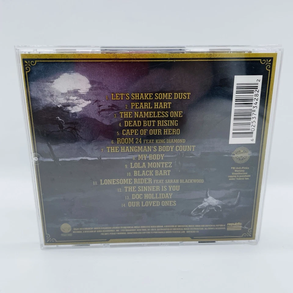 Volbeat - Outlaw Gentlemen & Shady Ladies (CD, 2013) Danish Metal Rock VGC Disc Foto 4 de 4