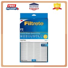 Filtrete HEPA Air Purifier Filter 13 x 8.2 Inch Rectangular Replacement 1 Pack
