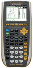 Texas Instruments TI-84 Plus C Silver School Property Graphing Calculator 