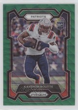 2023 Panini Prizm Rookies Green Wave Prizm Kayshon Boutte #370 1ir6