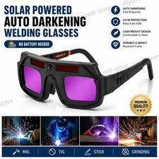 Auto Darkening Welding Glasses,Solar Welding Goggles Mask Helmet,Welder Goggle