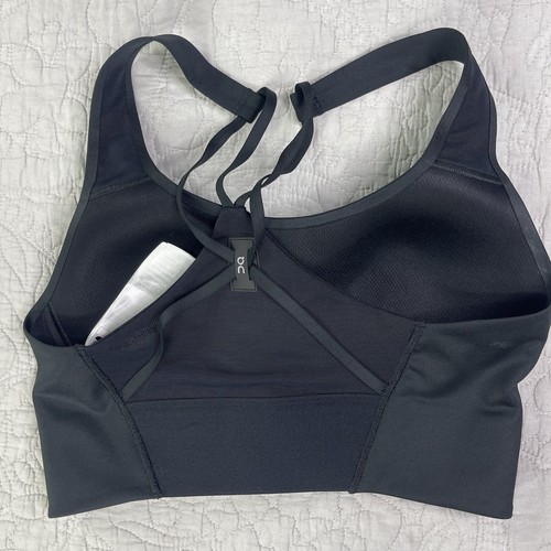 Reggiseno On Cloud Run On Clouds donna attivo linea lunga taglia small nero - Foto 6 di 11