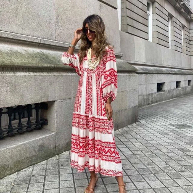 Paisley print deals summer dress