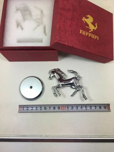 NEW Fabulous Exact Ferrari Mascot Representation Metal Model + Badge (001) - Picture 4 of 6