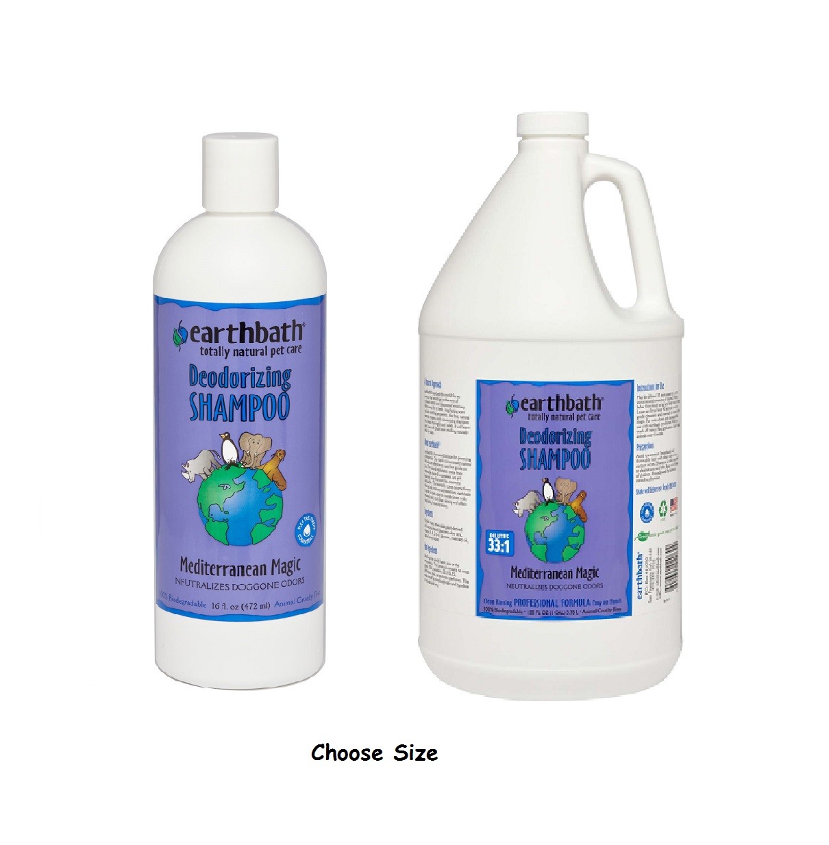 Earth Friendly Mediterranean Magic Gentle Deodorizing Dog Sh