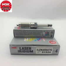 4Pcs NGK Iridium ILZNAR8A7G 91924 Spark Plugs For Escape Fusion Focus Galaxy