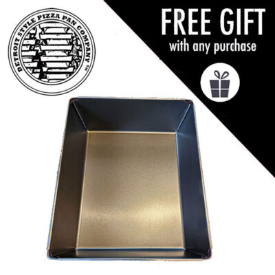 Detroit Style Pizza Pan 10 X Authentic Commercial Steel Deep