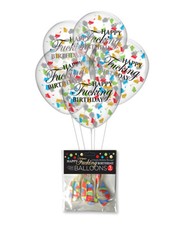 Happy Birthday Confetti Balloons