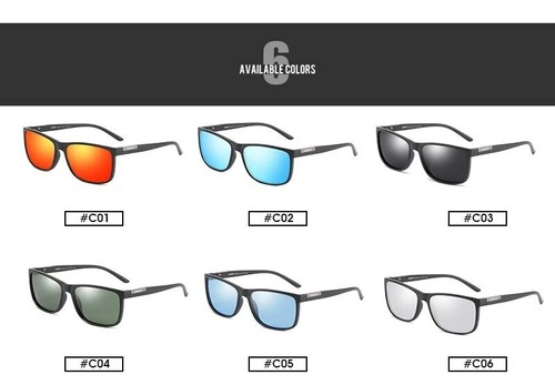 DUBERY Gafas de Sol Polarizadas Hombre Conducción Pesca Deportes Sombra Gafas UV - Imagen 4 de 19