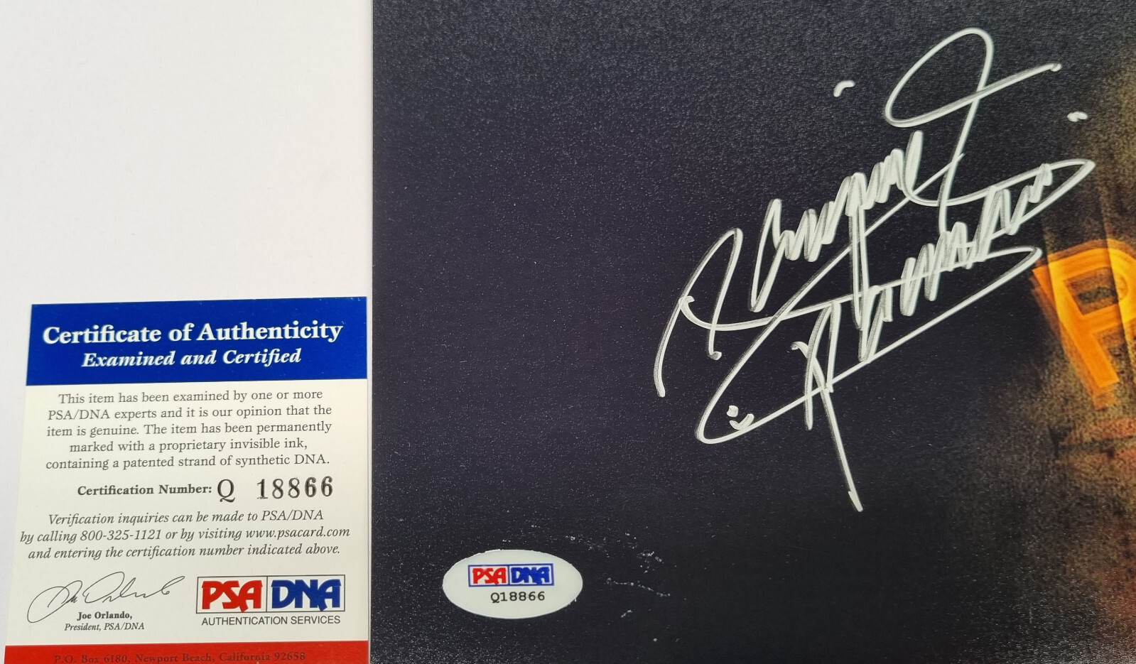 Manny PACQUIAO 'Pacman' Signed 8"x10" inch Photograph (PSA DNA # Q18866) view 2