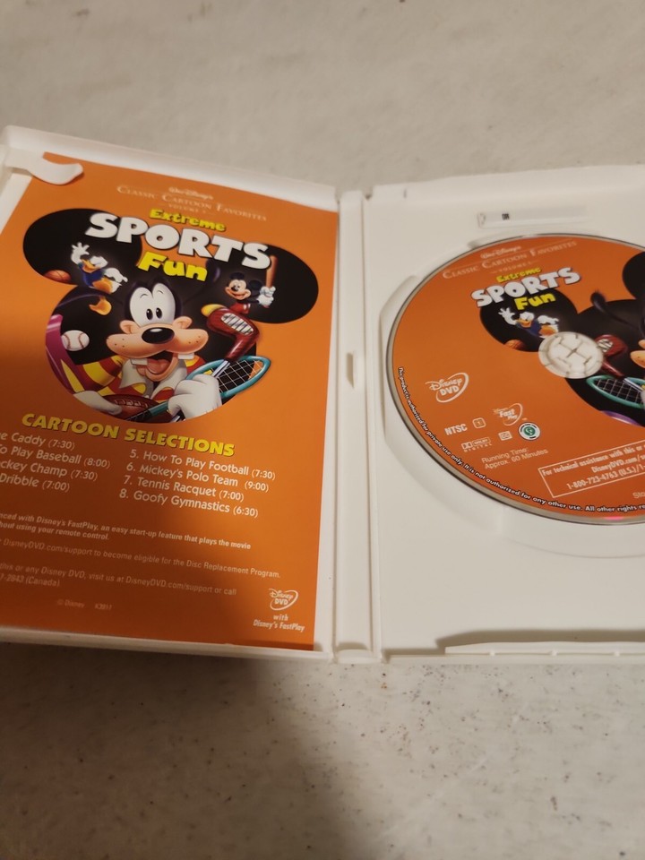 Classic Cartoon Favorites, Vol. 5 Extreme Sports Fun DVD Some Scratches 786936284720 eBay
