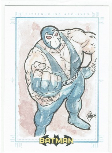 Batman Archives Rittenhouse 2008 Artist Sketch Sketchafex Card Selection - Picture 2 of 13