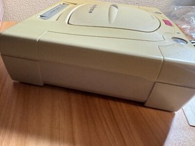 Sega Saturn SS white console HST-0014 Complete NTSC-J Tested Fedex Japan JP