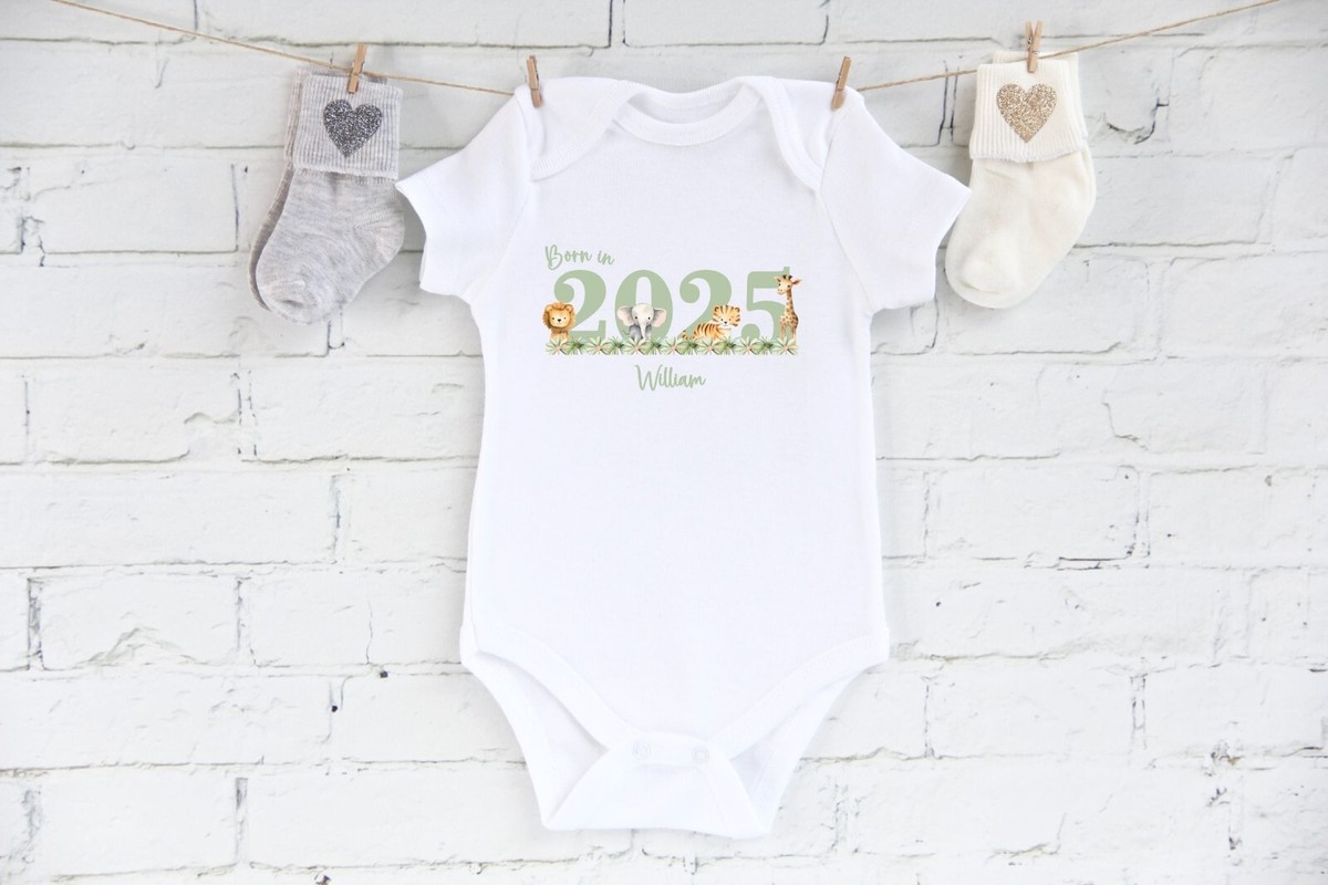 Baby Bodysuit Born In 2020 Baby Grow Ireland Born In 2020 Unisex