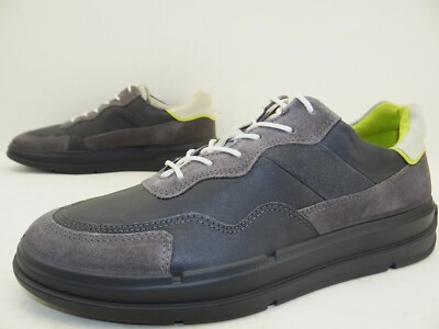 Ecco sneaker loafers running shoes lace-up men's shoes size 41 Gray