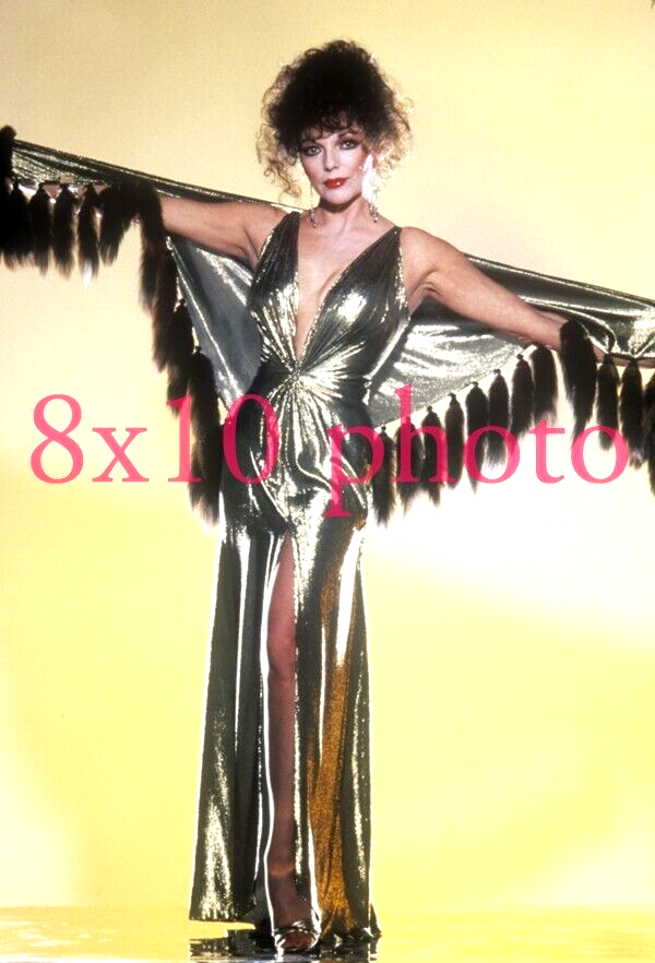 joan collins gold dress DYNASTY #17920,JOAN COLLINS,making of a male model,SINS,the colbys,8X10 PHOTO joan collins dynasty outfits