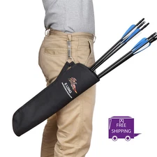 Durable Hunting Quiver, Back & Waist Arrow Pouch for Target Practice 