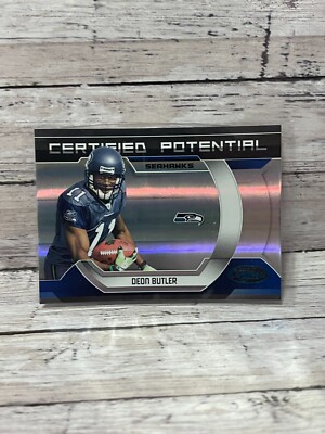 2009 Certified Potential Blue #5 Deon Butler  (#'d 43/50)