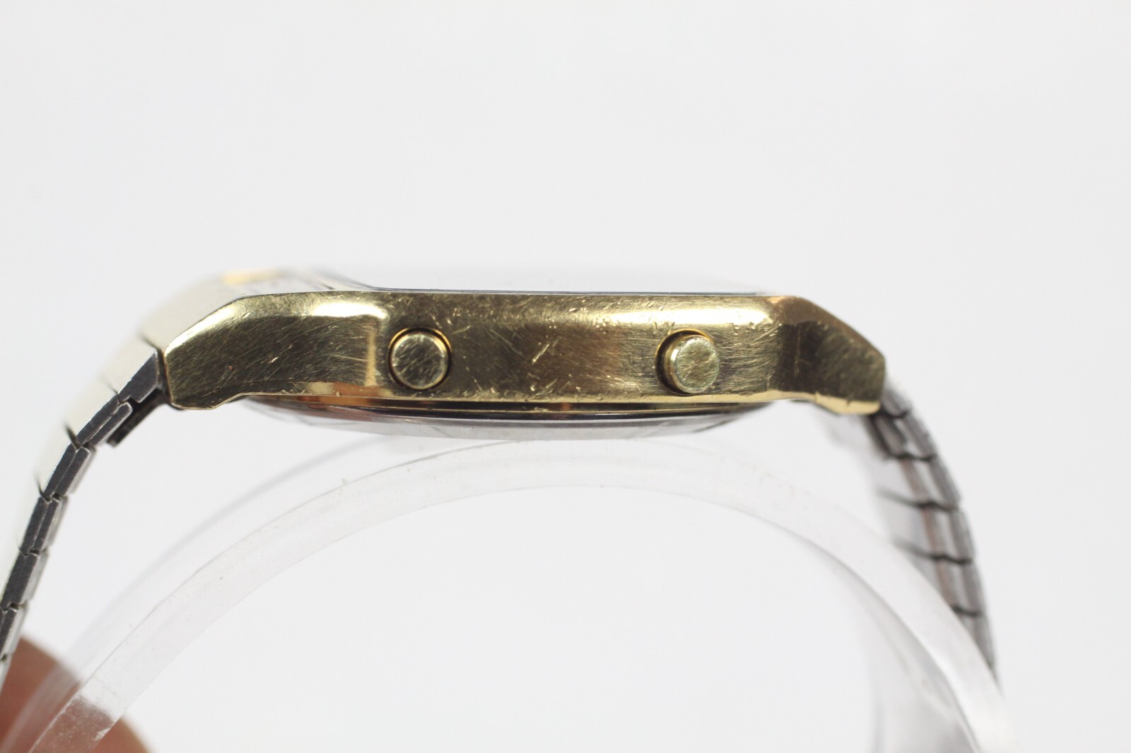 EXSeikor GMT Pan Am Gold plate A3585000A Quartz men watch Falak Tayyeb Platinum Government