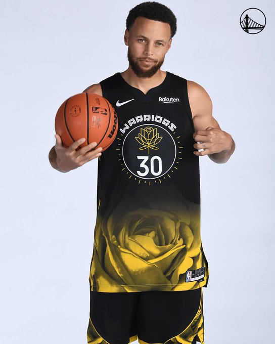 Stephen Curry Golden State Warriors City Edition Nike Authentic