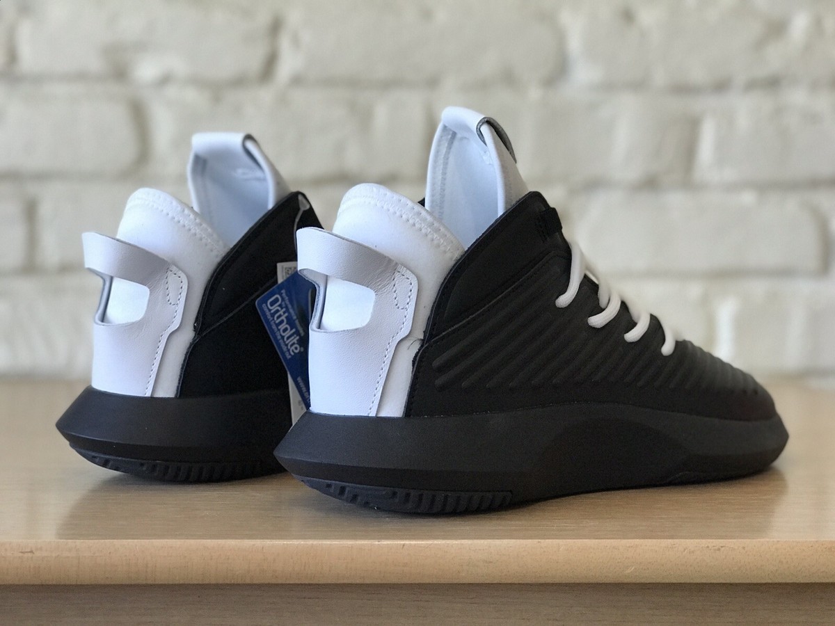 Adidas Crazy 1 ADV Kobe Mens AQ0321 Black White Basketball Shoes