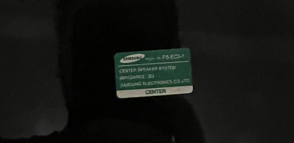 Samsung Center Channel Speaker Only PS-EC2-1 - image 2 of 2