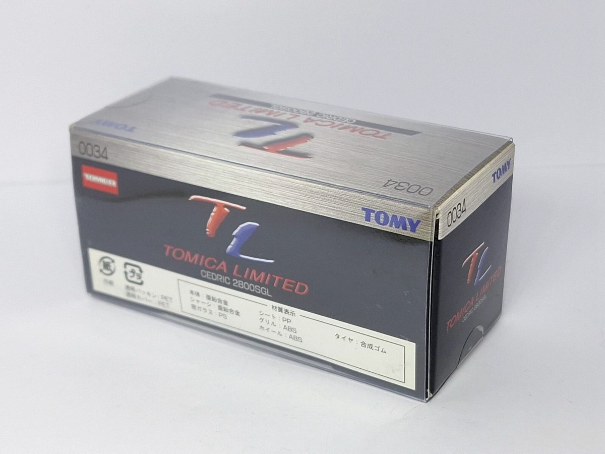 TOMICA LIMITED TL 0034 Nissan Cedric 2800SGL 1/65 TOMY Diecast Car