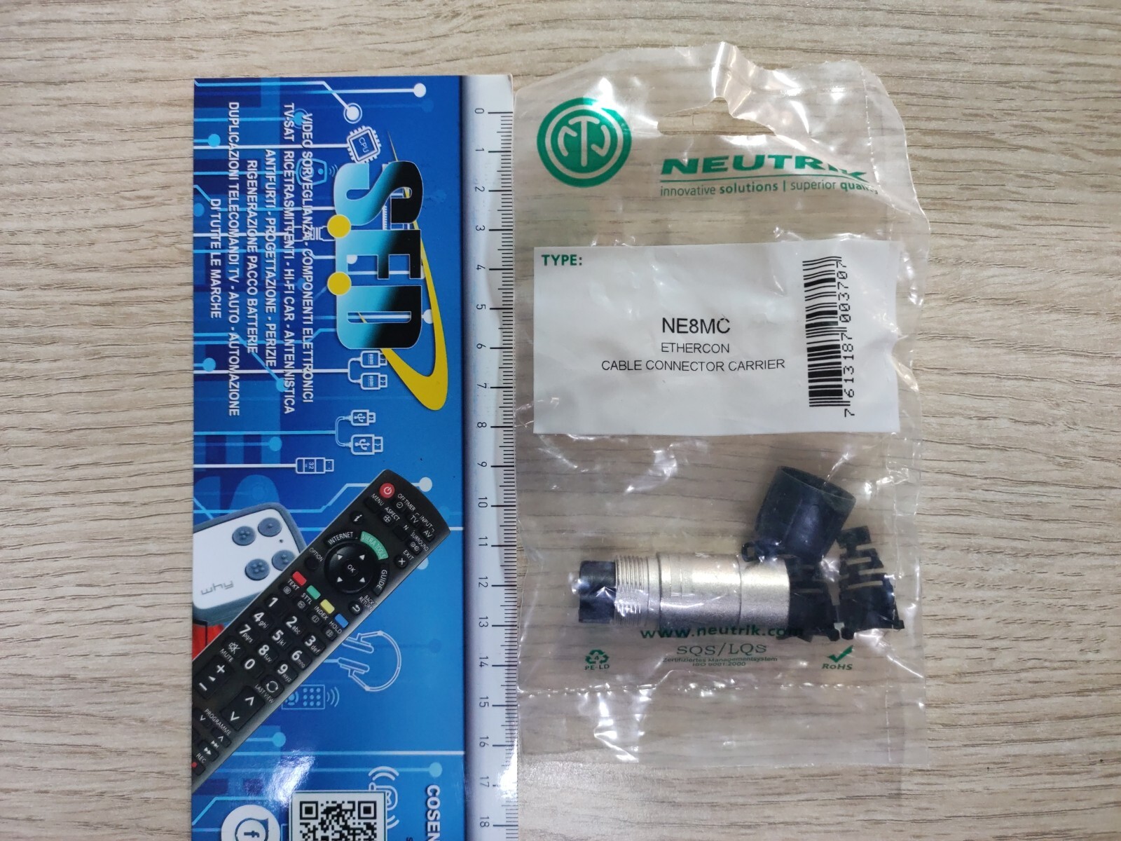 ethercon cable connector carrier Neutrik NE8MC