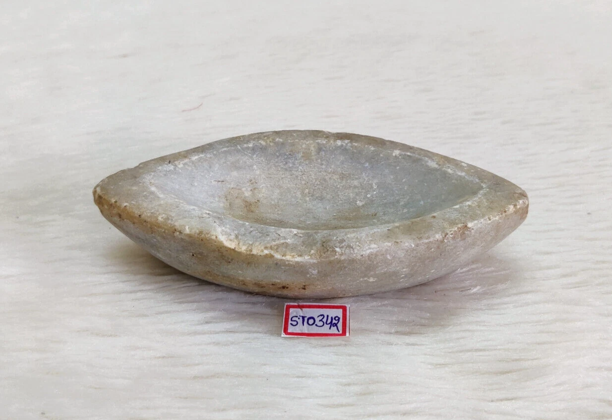Antique Handmade Marble Stone Medicine Mortar Stoneware Collectible STO342