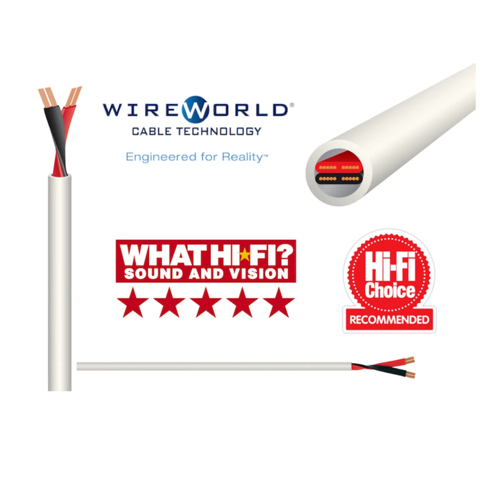 Cable de altavoz Wireworld Stream 8 un par terminado Foto 3 de 4