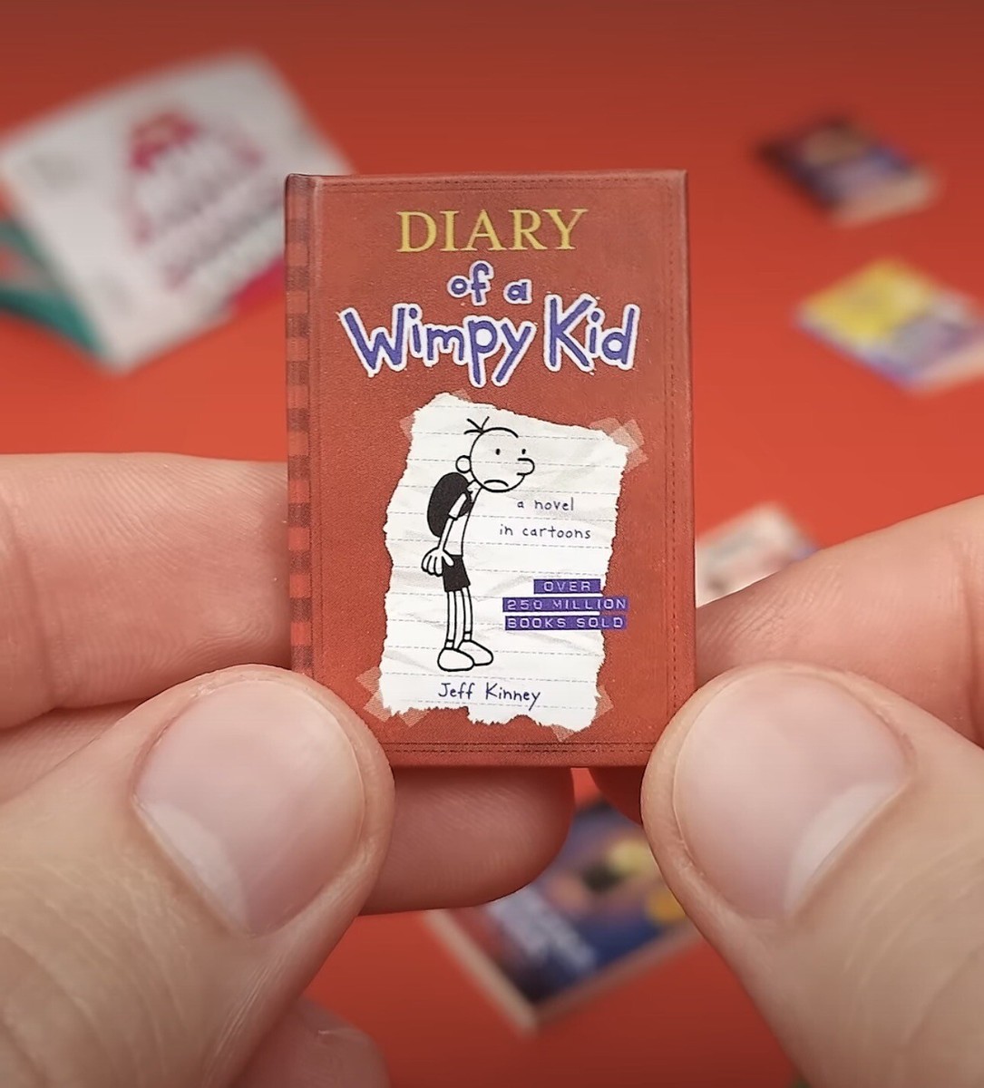 Zuru mini brands BOOKS~Common~Diary of a Wimpy Kid /A Novel